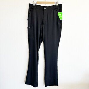 NWT Healing Hands Scrub Pants Black Ryan Straight Leg 9590T Medical